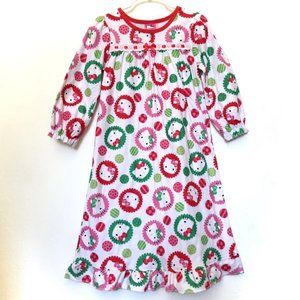 SALE! - Hello Kitty Long-Sleeved Christmas Fleece Nightgown
